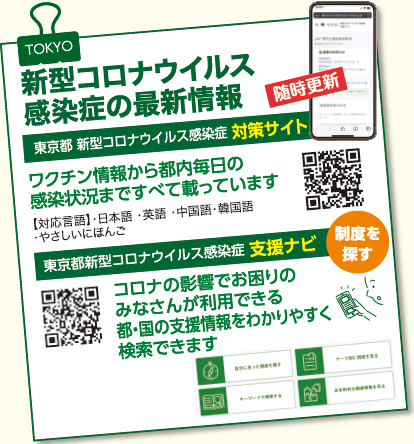 新型コロナウイルス感染症の最新情報東京都 新型コロナウイルス感染症対策サイト